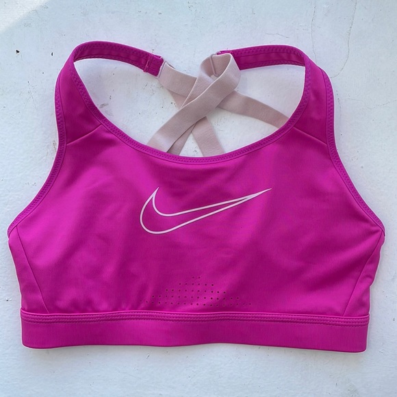 BNWT Nike hot pink full support sports bra